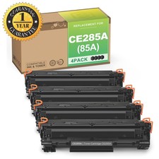 4 PK Black CE285A Toner Fits for HP 85A LaserJet Pro P1102 P1102w P1109w printe