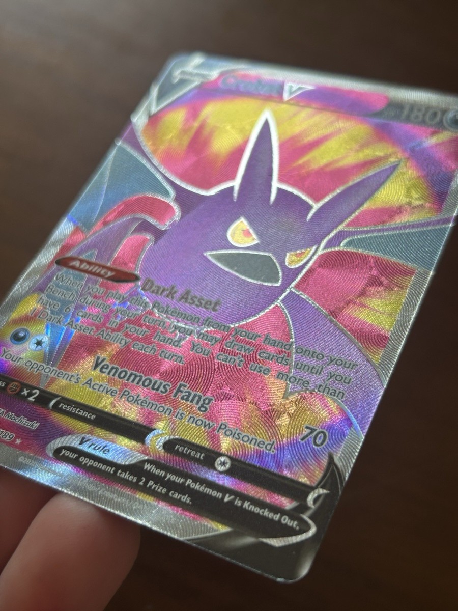 crobat v pokemon card value Crobat variation to centering Crobat V (Full Art) Ultra