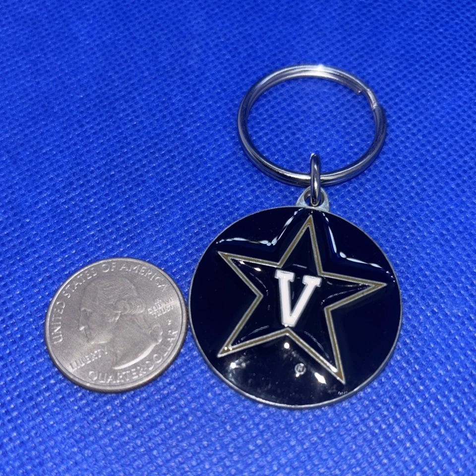 Vanderbilt Commodores Metal Charm Keychain Charm NCAA College Souvenir 2008 - Image 2 of 4