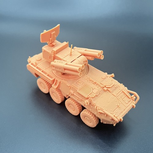 3D gedruckt 1/72/144 USA Stryker ADATS Jagdpanzer unbemalt Modellbausatz - Bild 7 von 9