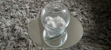 Wedding Party Event Table Centrepieces  Mirror Plates Glass Bowls Flowers