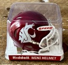 New ListingBrand New Washington State Cougars Speed Mini Helmet Riddell Ncaa Licensed Wsu