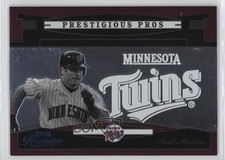 2005 Playoff Prestige Prestigious Pros Red 650/700 Paul Molitor #PP-4 HOF 0x1e