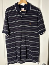 Brooks Brothers Pima Cotton Striped Short Sleeve Polo Shirt Slim M