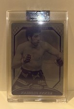 Topps 2011 UFC Finest Kenny Florian Black Printing Plate #84 1/1 MMA Card