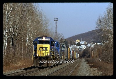 (W) ORIG TRAIN SLIDE - CSX 6280 ACTION