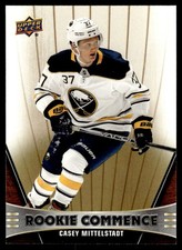 2018-19 Upper Deck Rookie Commence Casey Mittelstadt Buffalo Sabres #RC-CM