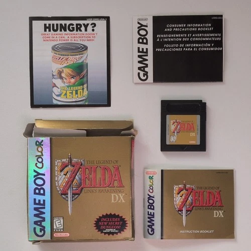 CIB Nintendo The Legend of Zelda Link's Awakening DX Game Boy Color
