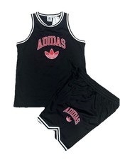 Adidas Boys Originals mesh Tank Top  Shorts Set Size large