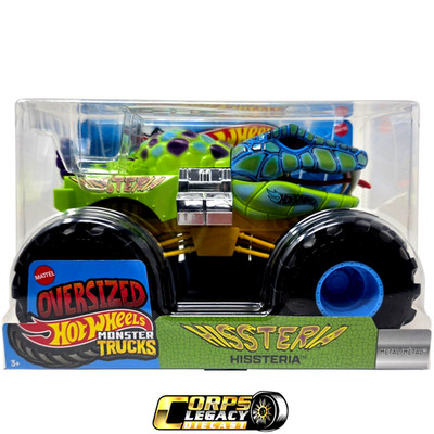 Hot Wheels Monster Trucks Oversized Hissteria 1:24 2026 Mattel NEW