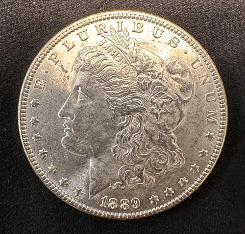 1889 Plain Morgan Dollar BU