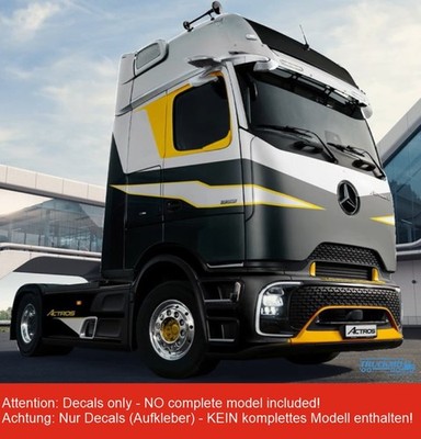 TRUCKMO Decals Mercedes Benz Actros L ProCabin Black Performance Design 100