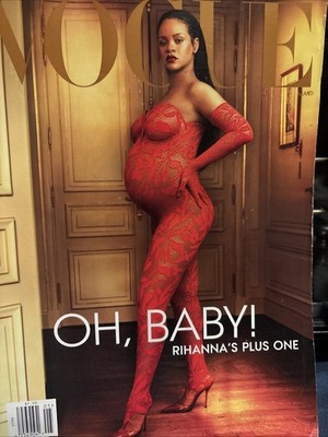 Vogue Rihanna s  Oh Baby! Plus One  Issue May 2022 Magazine