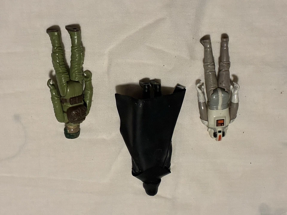 Vintage. Figura de Star Wars de Kenner Darth Vader/Soldado Rebelde/AT AT Driver Foto 4 de 4