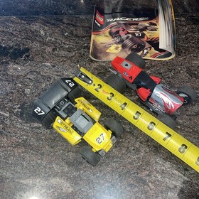 LEGO Racers 8490 Clean Condition and Instructions 2x X Stream Ace Hot Rod Cars
