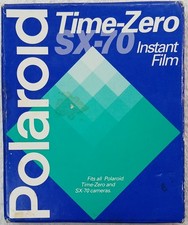 Polaroid Time Zero SX-70 Vintage Instant Film Sealed Expired 01/97 Collectible