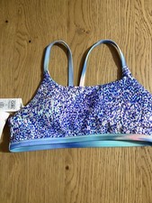 Athleta Girl Reversible Swim Top. Beach Keon Size large 12
