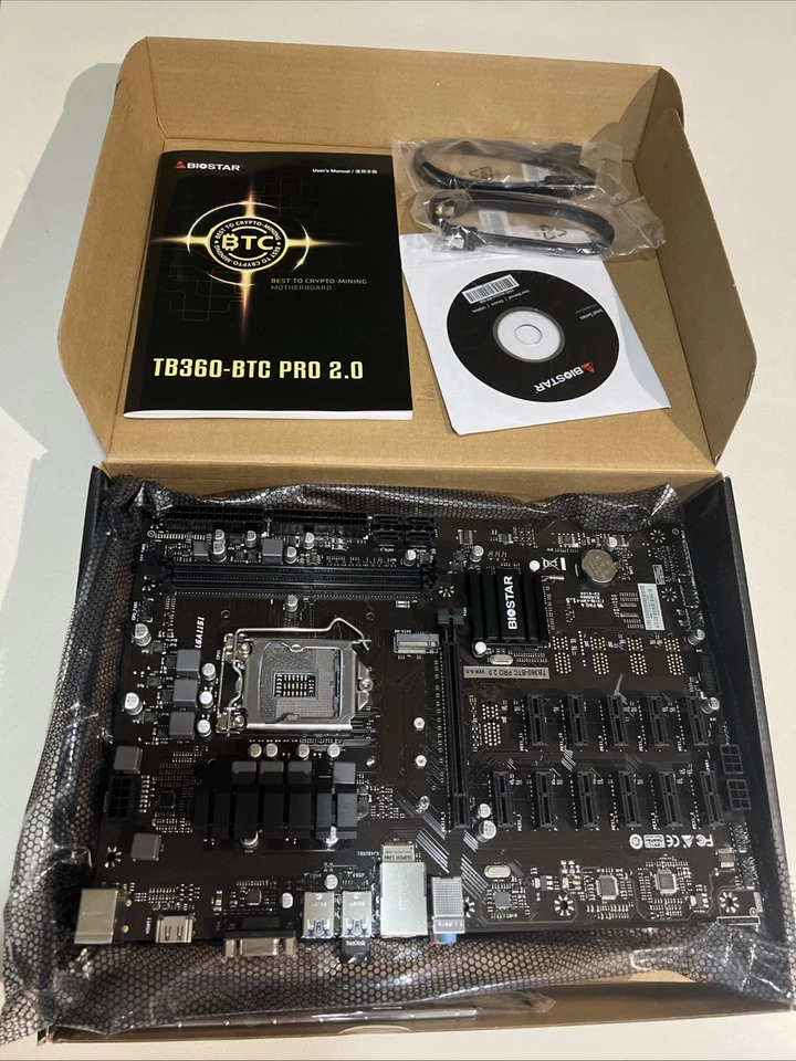 Biostar TB360-BTC PRO 2.0 With Box And Accessories - Open box - Image 3 of 4