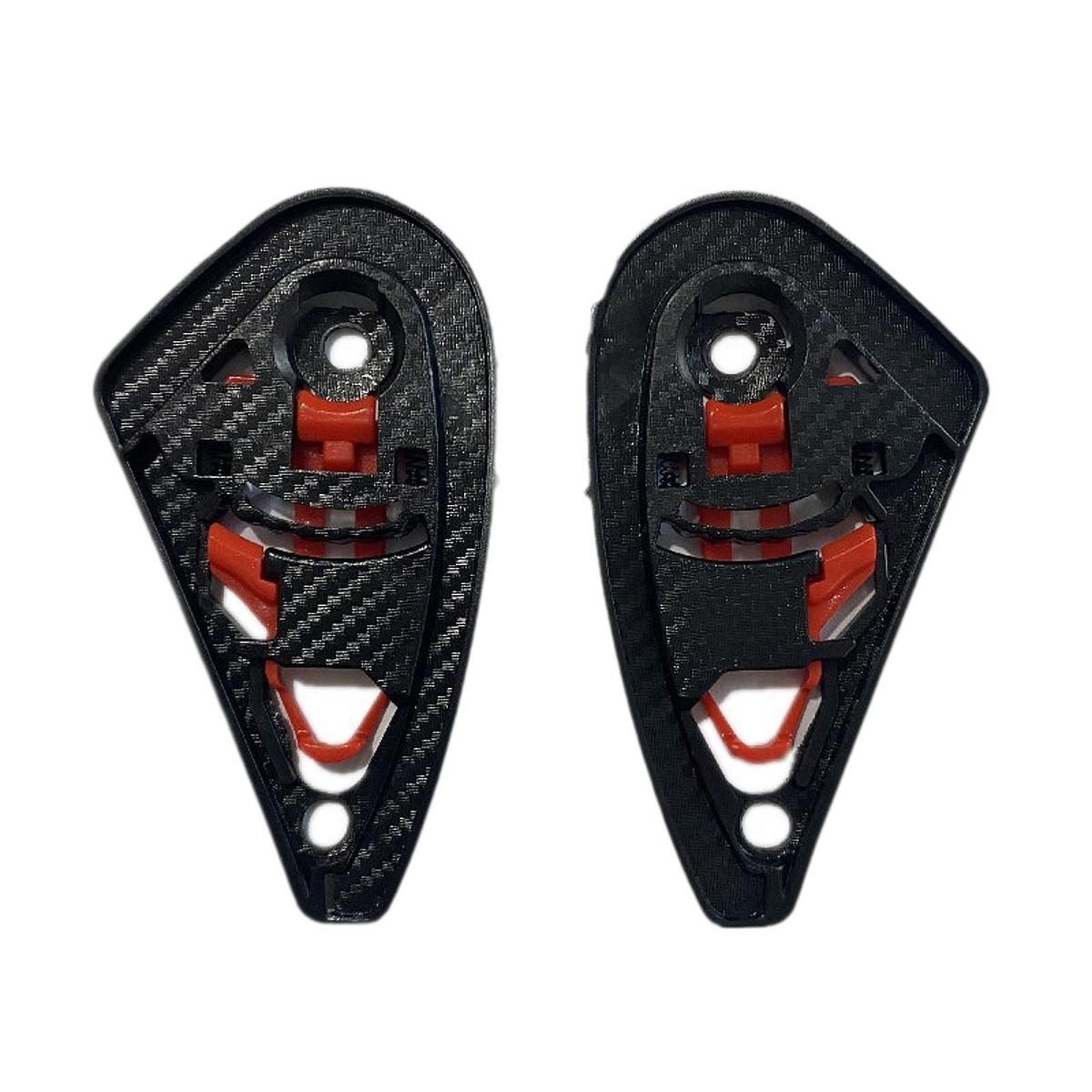 2Pcs Motorcycle Helmet Shield Base Repair Parts for GXT-358 UK - Main Image