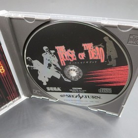 The House of the Dead Sega Saturn with Spine Card and Manual Japan