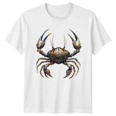 Gothic Krabbe T-Shirt Meeresbewohner Geschenk für Sie und Ihn