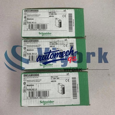 Schneider MODICON BMXAMI0800 INPUT MODULE NON-ISOLATED X80 8 INPUTS NEW