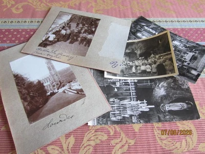 3 PHOTOGRAPHIES ANCIENNES LOURDES DE 1901 Y 1940 Y 2 CARTES POSTALES.ORIGINAUX - Photo 1/4