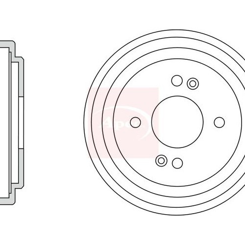 APEC Brake Drum DRM9948