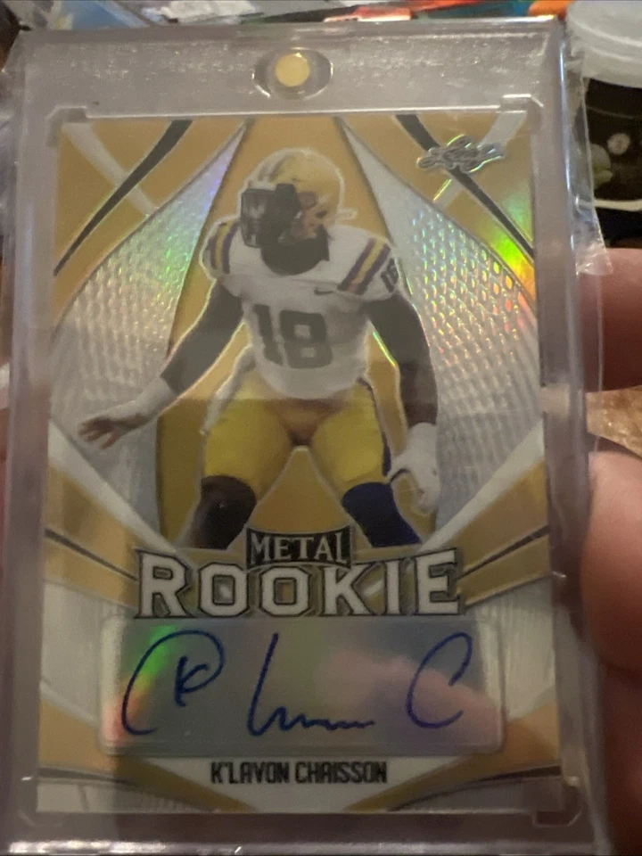 K’lavon Chaisson 2020 Metal Draft Autos Includes 1/1  4/5  2/7  5/10  11/20 4/25 - Image 2 of 4