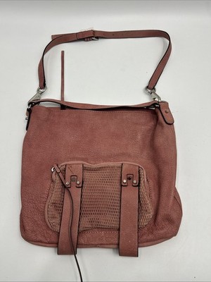 she + lo 'Next Chapter' Rosso Hobo Bag RUST PINK