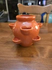 Bauer Strawberry Pot Pottery Orange Mint Condition