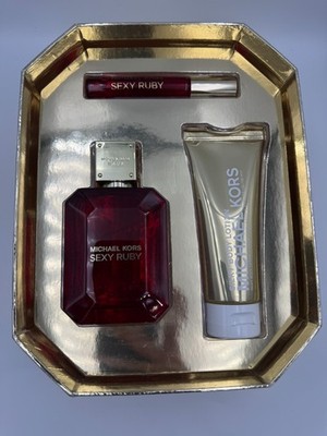 Michael Kors Sexy Ruby EDP 100 ml + EDP Rollerball 10 ml + Body Lotion 100 ml
