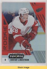 2020-21 Upper Deck Synergy Rookies Red Gustav Lindstrom #84 READ 13y6