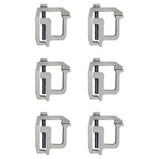 6 Truck Cap Topper Camper Shell Mounting Clamps Heavy Duty Tl-2002