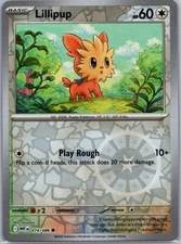 Lillipup SV: White Flare 074/086 reverseHolo Near Mint