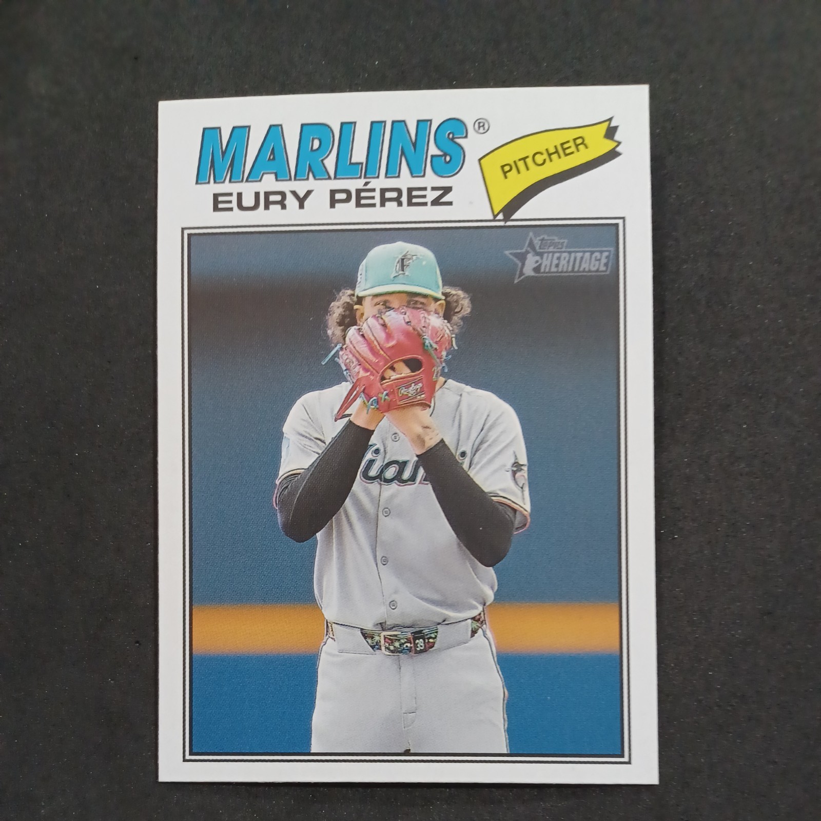 2026 Topps Heritage - Image Variation Eury Perez #18