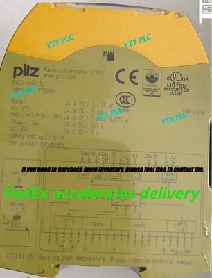 New 772001 PILZ PNOZ mm0.1P 772001 Safety Relay