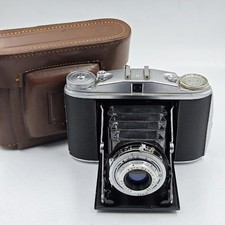 Agfa Isolette II Vintage Camera - Untested, Includes Carry Bag