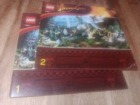 Lego 7623 Indiana Jones Temple Escape Instruction Manual Only No Bricks