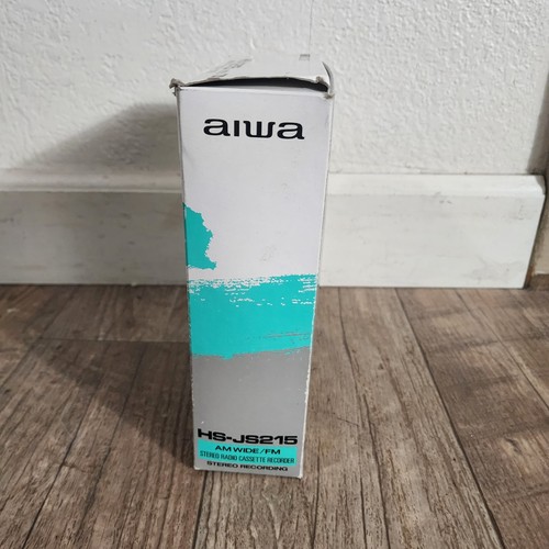 Vintage AIWA HS-JS215 Stereo Radio Cassette Tape Recorder - NOS - Picture 4 of 5