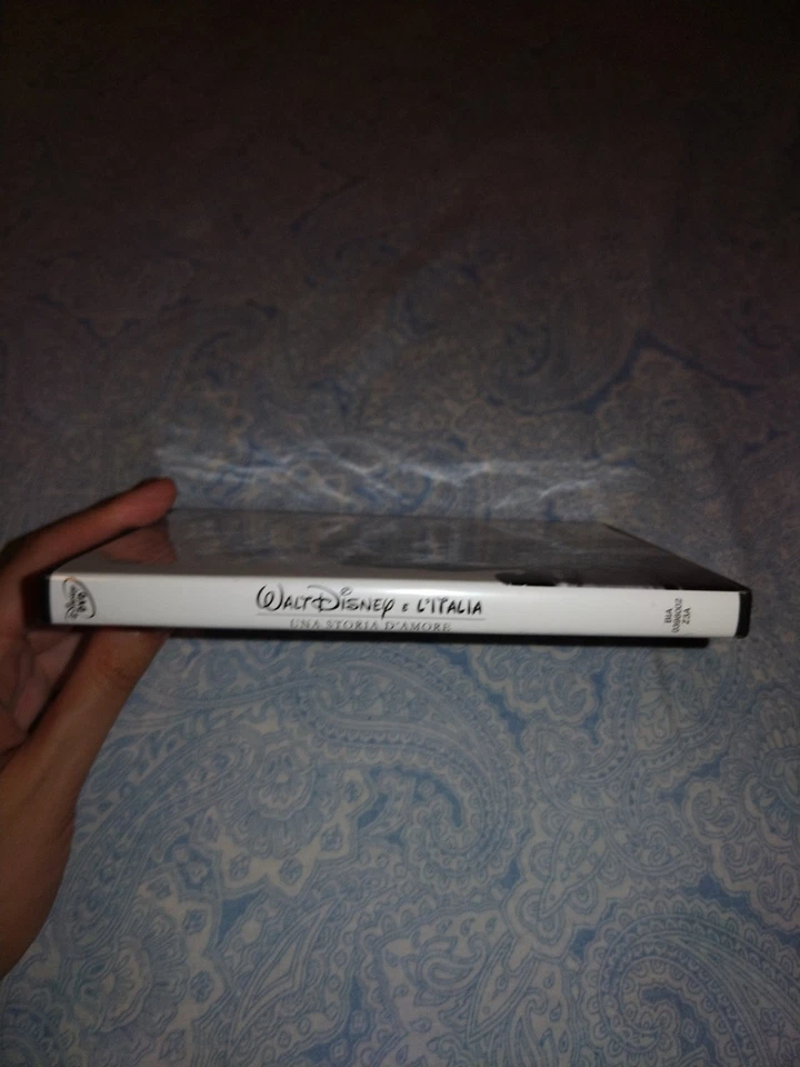 WALT DISNEY E L'ITALIA UNA STORIA D'AMORE DVD RARO FUORI CATALOGO TESTATO 2014 - Immagine 4 di 4