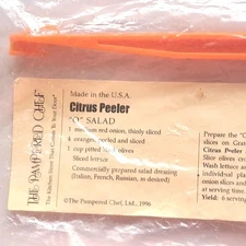 Pampered Chef Citrus Peeler #1260 – In the Package
