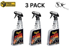 Meguiar’s Hot Shine Tire Spray G12024 24oz 3 Pack Long Lasting Shine