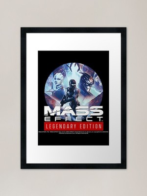 Mass Effect: Legendary Edition (ME1 Gerahmtes Wandbild Poster Leinwanddruck Bild