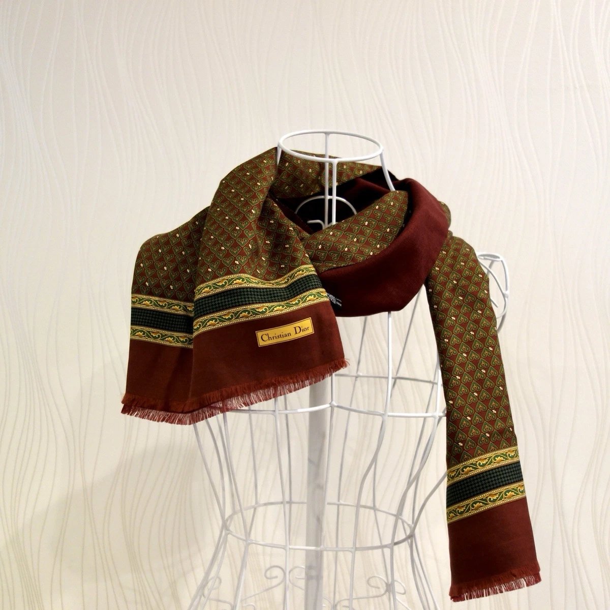 Dior Silk Scarves & Wraps Red for Women for sale | eBay