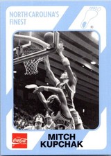 1989-90 Collegiate Collection/Coca-Cola North Carolina's - Mitch Kupchak #47