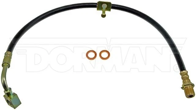 73-78 C10 C20 Suburban Front Left & Right Brake Hydraulic Hose Set H86550/H86551 - Image 2 of 4