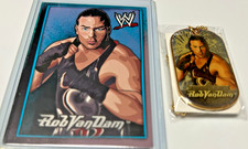 2007 WWE Topps Dog Tags Gold Rob Van Dam Dog Tag 1:24 Packs Still Sealed