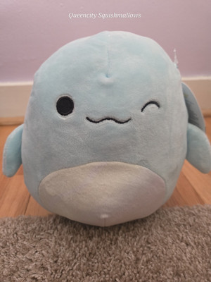 Original Squishmallows 7.5'' Basmina The Beluga Whale Plush Special Edition