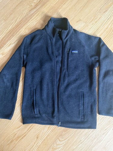 Patagonia Men’s Better Sweater Black Full Zip Medium